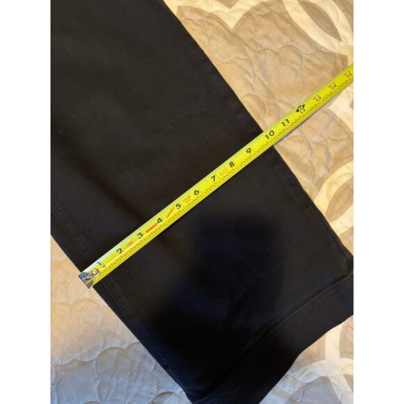 Everlane Wide Leg Cropped Trouser Pants Navy Size 6 - Picture 9 of 9